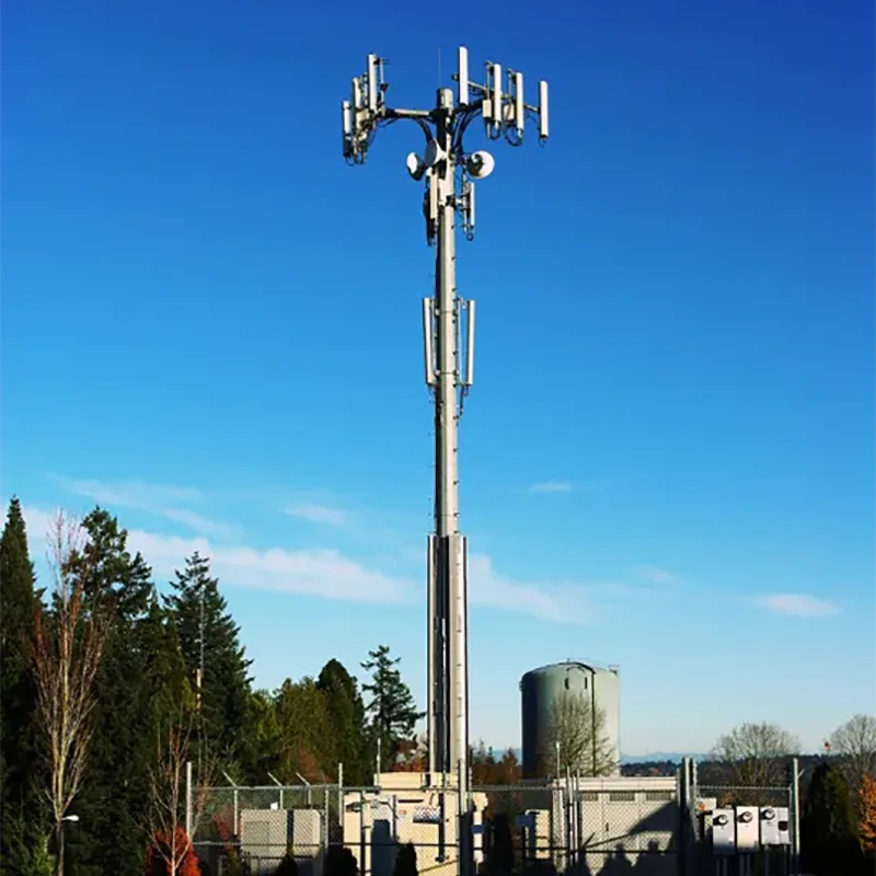 ما هو العمر الافتراضي لبرج أنابيب الصلب أحادي القطب؟